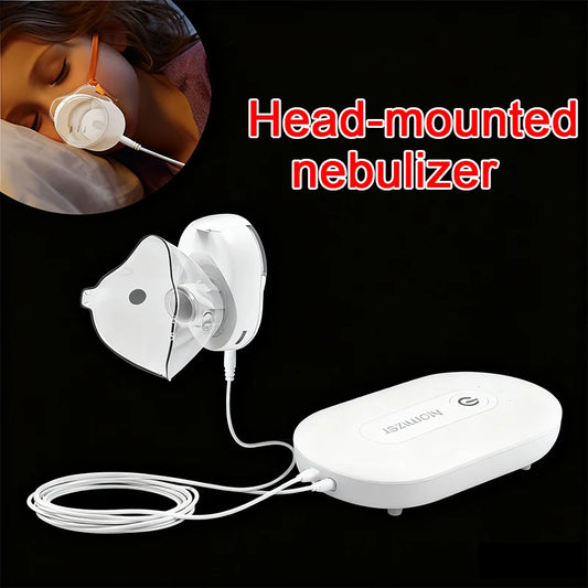 Mute mesh medical spray, portable asthma inhaler, children's atomizer, mini humidifier, headworn spray