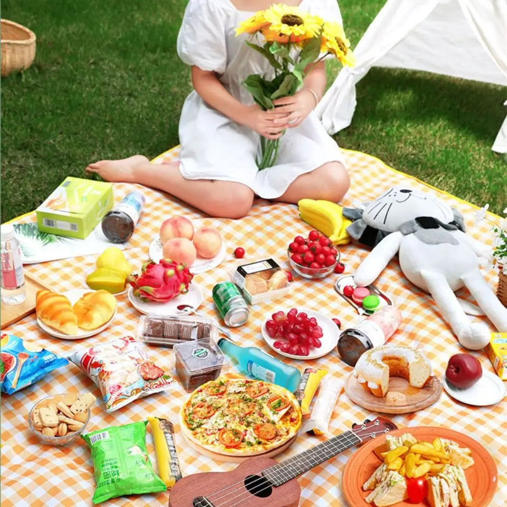 Portable Picnic Mat Outdoor Foldable Picnic Thicken Mat Beach Mat Moisture-proof Waterproof Camping Blanket Outdoor Camping Mat