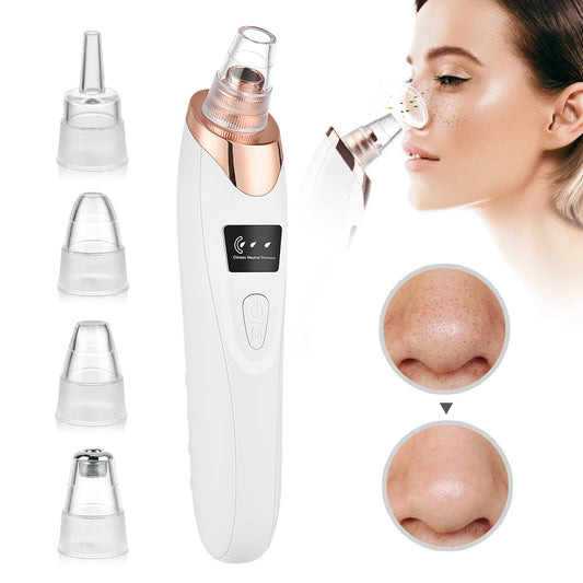 Blackhead Remover Pore Acne Pimple Removal Face T Zone Nose Cleaner Vacuum Suction Facial Diamond Beauty Clean Skin Oil Dirty