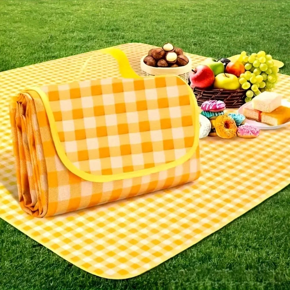 Portable Picnic Mat Outdoor Foldable Picnic Thicken Mat Beach Mat Moisture-proof Waterproof Camping Blanket Outdoor Camping Mat
