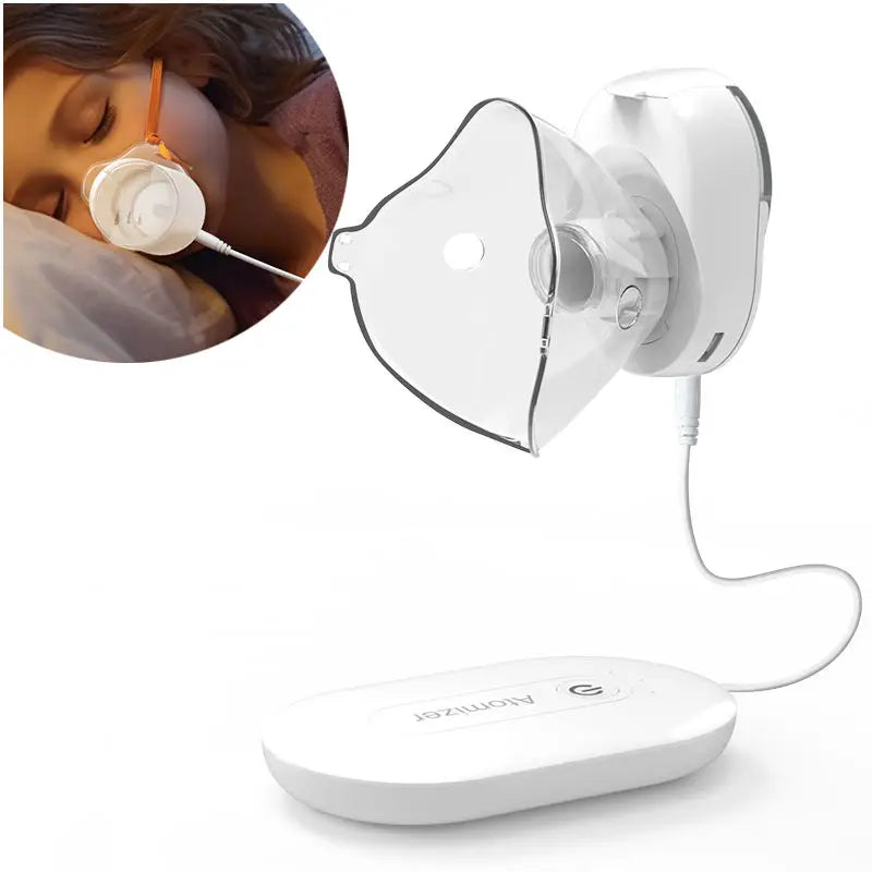Mute mesh medical spray, portable asthma inhaler, children's atomizer, mini humidifier, headworn spray