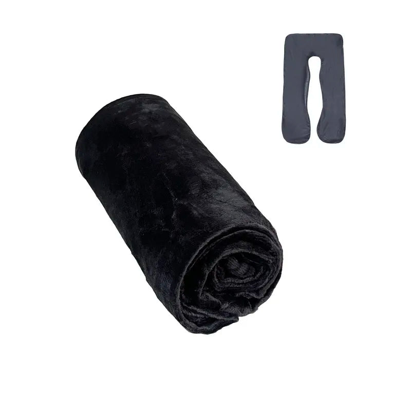 6.6lb J Pregnancy Pillow for Pregnant Women Sleep Nursing Maternity Full Body Support for Back Belly Hip Leg Cover / PP Cotton