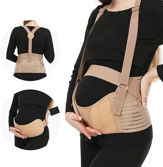 Pregnant Women Support Belly Band Back Clothes Belt Adjustable Waist Care Maternity Abdomen Brace Protector Pregnancy