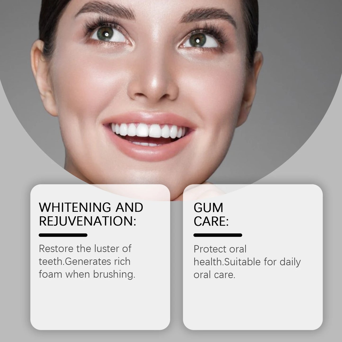 Hydroxyapatite Teeth Whitening Powder Brighten Yellow Teeth Stain Removal Cleaning Oral Hygiene Gum Care Bleaching Tooth Powder
